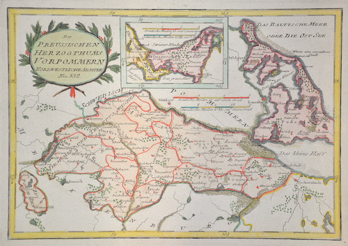 Des Preussischen Herzogthums Vorpommern nordwestliche Aemter Nro. 332.