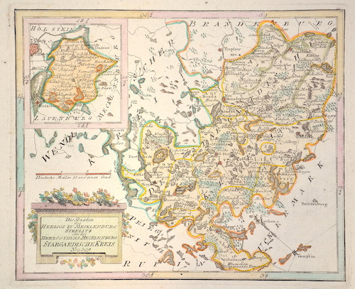 Die Staaten des Herzogs zu Mecklenburg Strelitz oder des Herzogthums Mecklenburg Stargardische Kreis