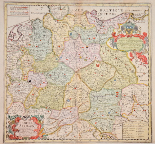Carte de l’Empire d’Alemagne