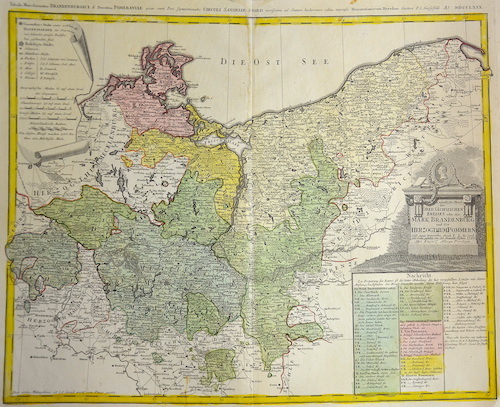 Der nördliche Theil des Obersächsischen Kreises oder die Mark Brandenburg und das Herzogthum Pommern.