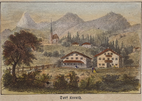 Dorf Kreuth.