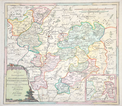 Der Staaten des Landgrafen zu Hessen Darmstadt Noerdliche Aemter unter der Regierung von Giessen mit den Herrschaften Nidda und Itter Nro. 248.