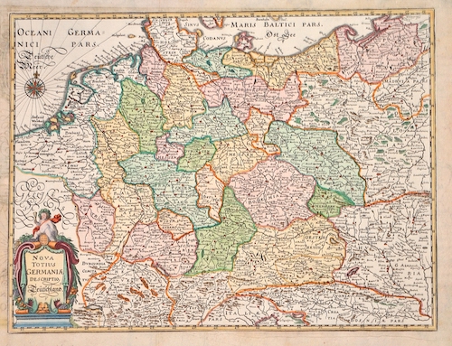 Nova Totius Germaniae descriptio Teutschland.