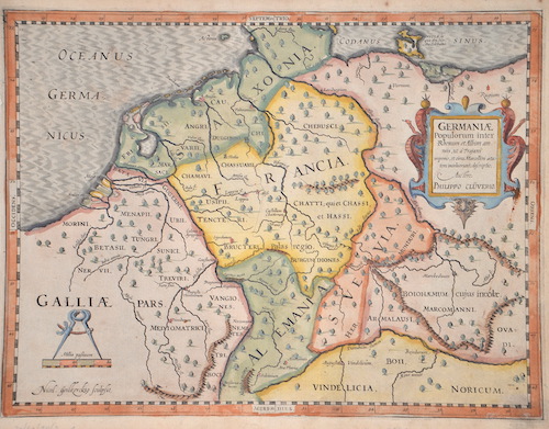 Germaniae Populorum inter Rhenum et Albim amneis, ut a Trajani imperio, et circa Marcellini..