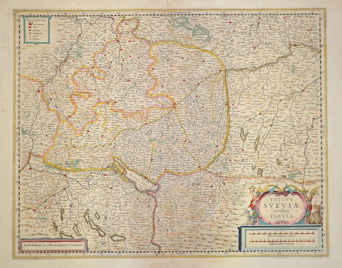 Totius Sveviae novissima tabula