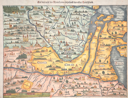 Die drittafel des Rheinstohms /inhaltend das nider Deütschland