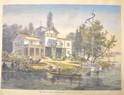 Villa Ebers in Tuzing am Starnbergersee.