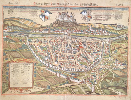 Beschreibung der Statt Würzburg/mit sampt den Fürstlichen Schloß