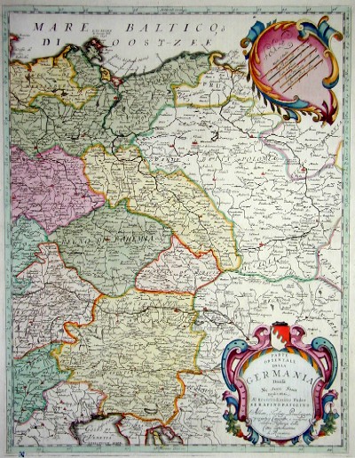 Parte orientale della Germania Divisa Ne Suoi Stati dedicata…