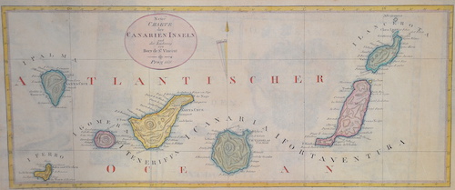 Neue Charte der Kanarien Inseln