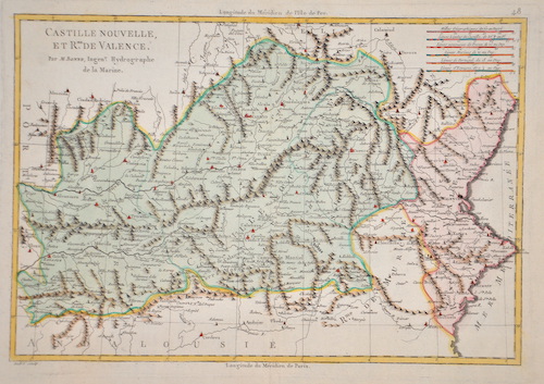 Castille nouvelle, et rme. de Valence.