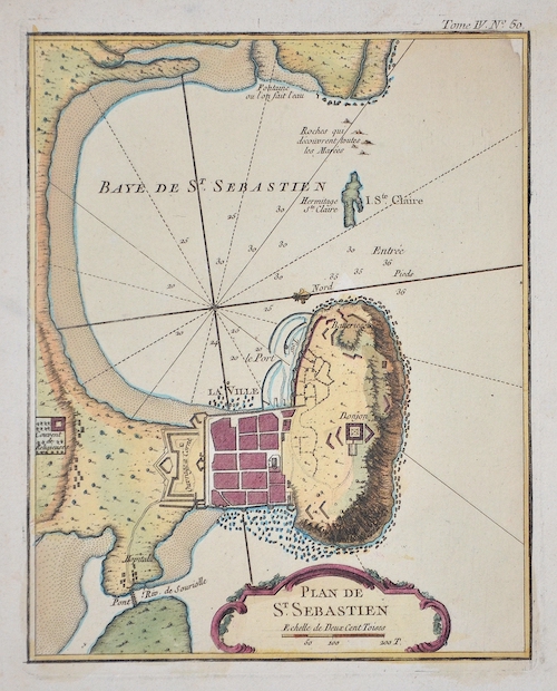 Plan de St. Sebastien