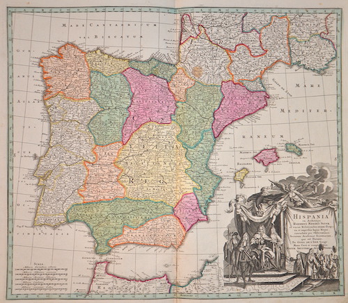 Hispania ex Archetypo Roderici Mendez Sylvae..