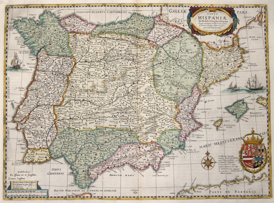 Typus Hispaniae ab Hesselo Gerardo delineata…