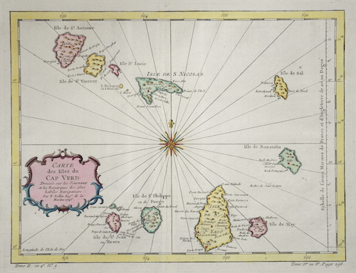 Carte des Isles du Cap Verd