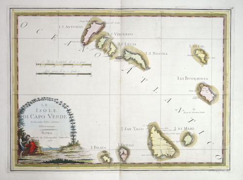 Le Isole di Capo Verde Delineate fulle ultime Offervaziono.
