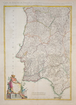 Mapa dos Reynos de Portugal e Algarve