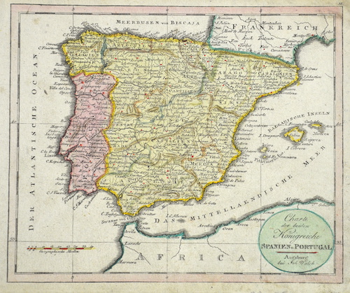 Charte der beiden Königreiche Spanien u. Portugal
