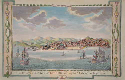 A General View of Lisbon, the capital City of Portugal.