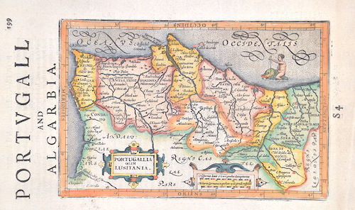 Portugall and Algarbia. /( Portugallia olim Lusitania.