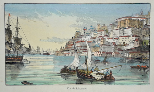 Vue de Lisbonne.