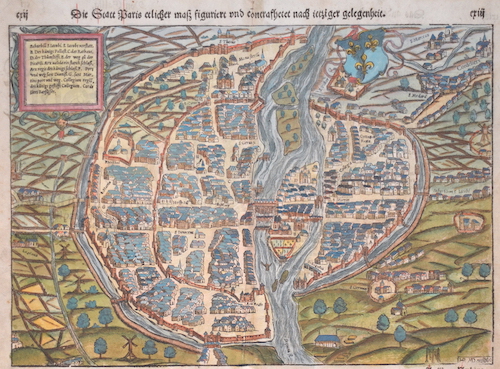 Lutetia Parisiorum urbs, Toto Orbe Celeberrima Nossimaque Caput regni Franciae