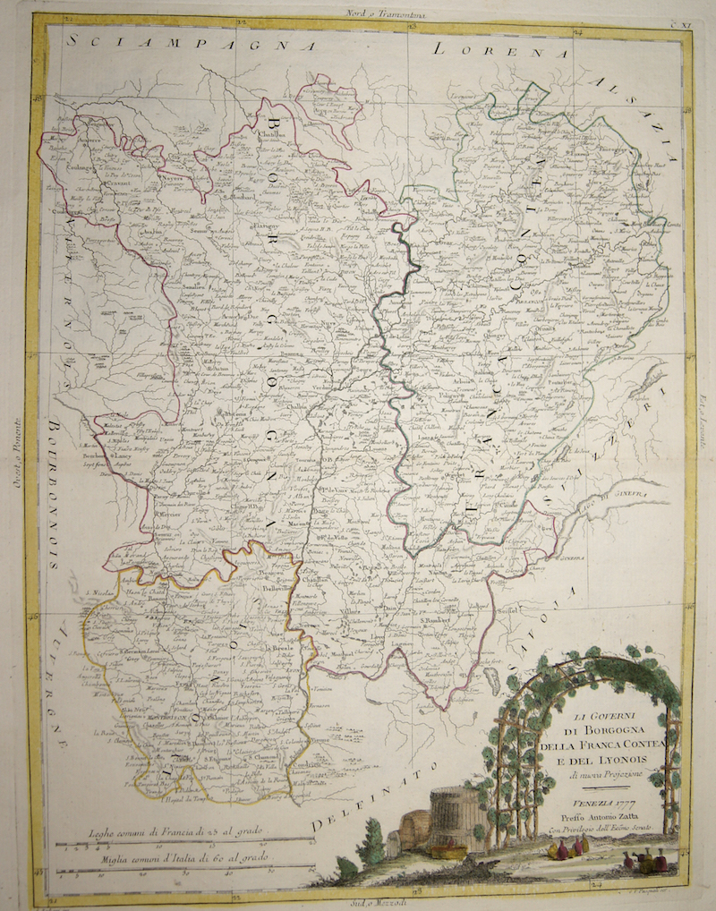 Li Governi di Borgogna della Franca Contea e del Lyonois
