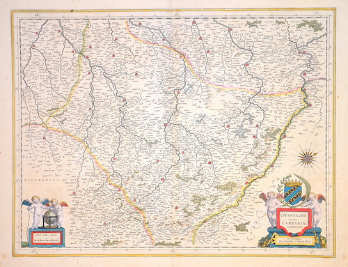 Champagne latine Campania, Comitatus