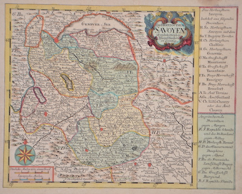 Das Hertzogthum Savoyen ist zu bekommen bey ..