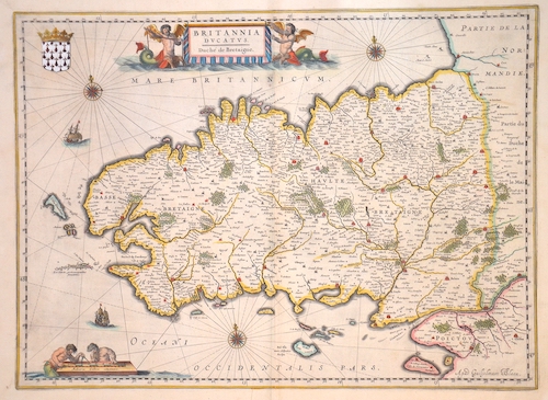Britannia Ducatus. Duche de Bretaigne.