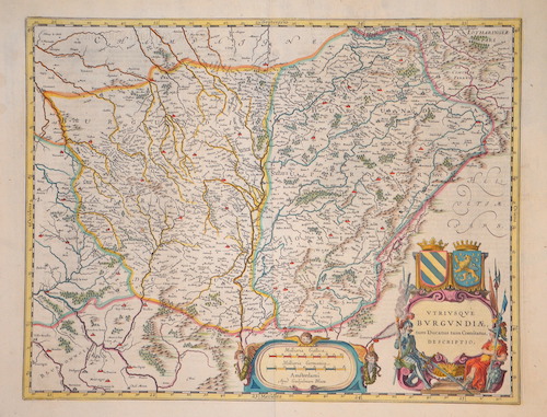 Utriusque Burgundiae, tum Ducatus tum Comitatus, descriptio.