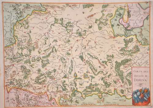 Carte del Ducato di Lorena