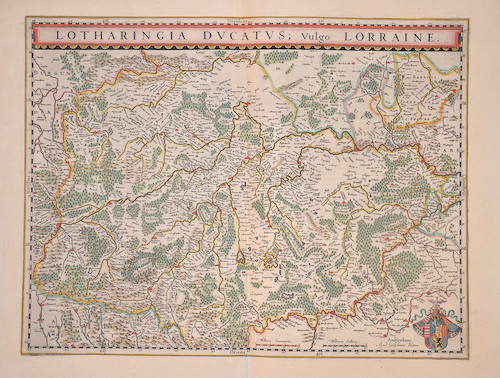 Lotharingia Ducatus; Vulgo Lorraine.