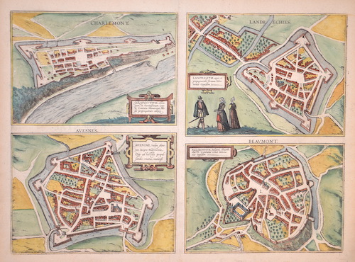 Charlemont. Avesnes. Landrechies. Beaumont.