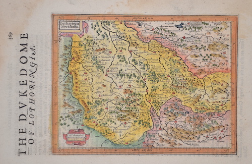 The Dukedome of Lothoringia. 369 / Lotharingra Meridiona.