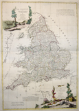 Parte Settentrionale dell’ Inghilterra, e del Principato di Galles / Parte Meridionale dell’ Inghilterra, e del Principato die Galles