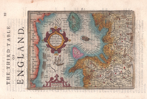 The third table of England. / Westmorland, Castria, Cestria etc