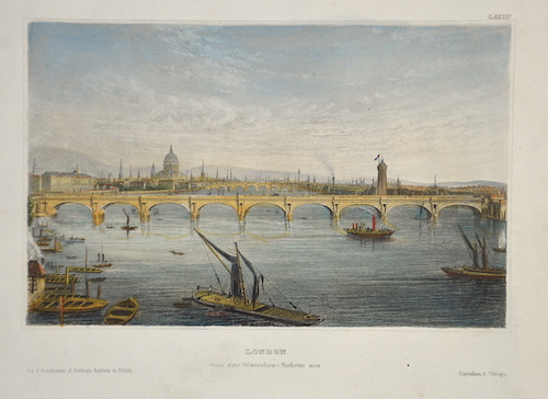 London von der Waterloo-Brücke aus