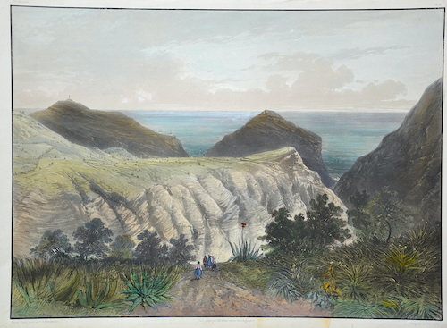 Vue du sommet et Ladder-Hill.