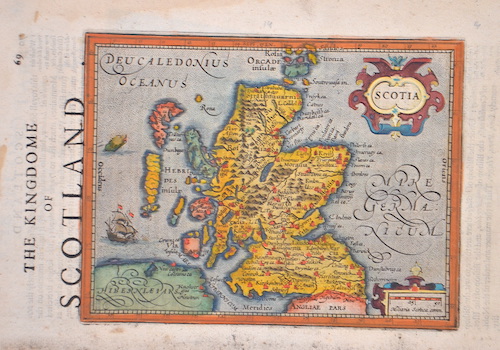 The Kingdome of Scotland. Scotia