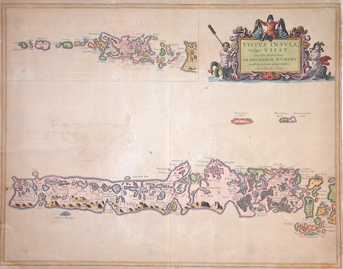 Vistus Insula, vulgo Viist, cum aliis minoribus ex Aebudarum Numero ei ad meridiem adjacentibus.