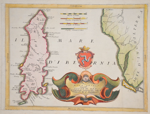 Mona Insula, hoggidi Isola di Man, Posseduta dalli Conti Derbies sotto ..