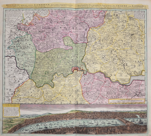 Ausführliche Geographische Vorstellung der Gegend um London