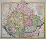 General Charte von Ungarn mit seinen Nebenländern Croatien, Dalmatien, Slowonien und Siebenbürgen ingleichen Galizien und der Bukowina
