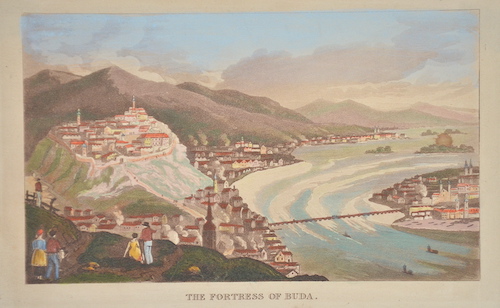 The fortress of Buda. Engraved for La Belle Assemblee Nr. 156