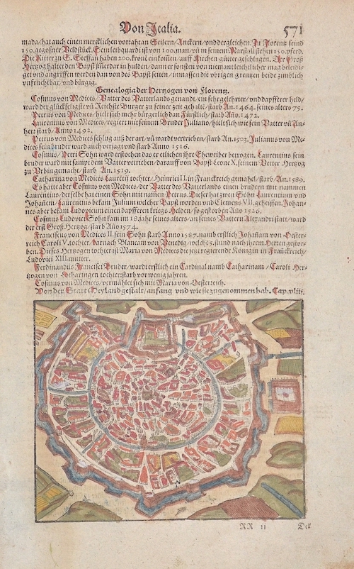 Von der Stadt Meyland gestallt/ anfang und wie sie zugenommen hab