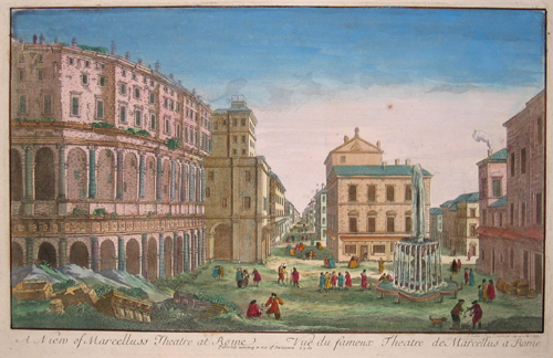 A view of Marcelloss Theatre et Rome