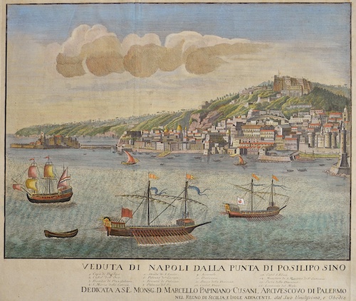 Veduta di Napoli dalla Punta di Posilipo sino….