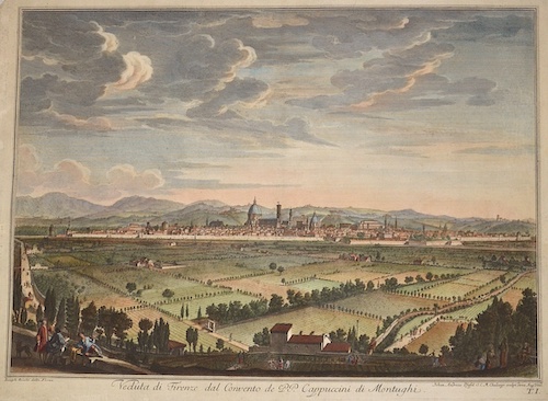 Veduta di Firenze dal Convento de PP. Cappuccini di Montughi