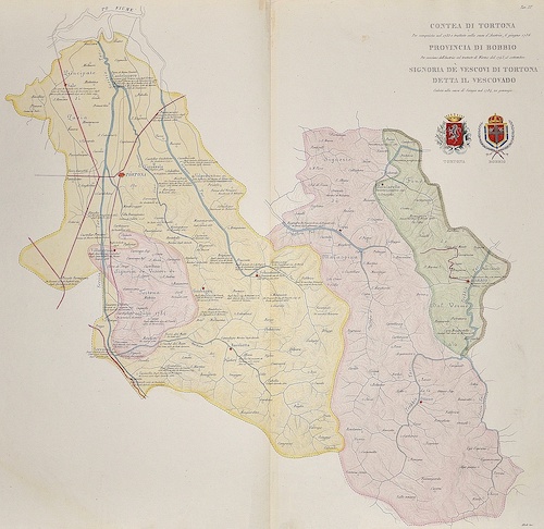 Contea di Tortona, Provincia di Bobbio, Signoria dè vescovi di Tortona detta il Vescovado. Ceduta della casa Savoja nel 1734, 20 gennajo.